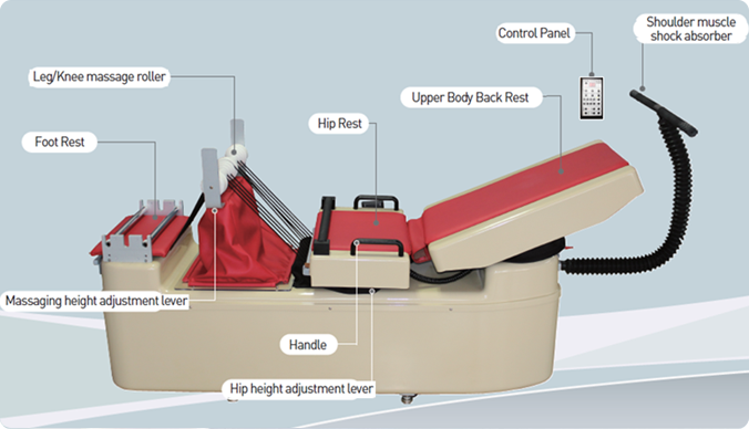Bodyreching’s Appearance View & Components Name